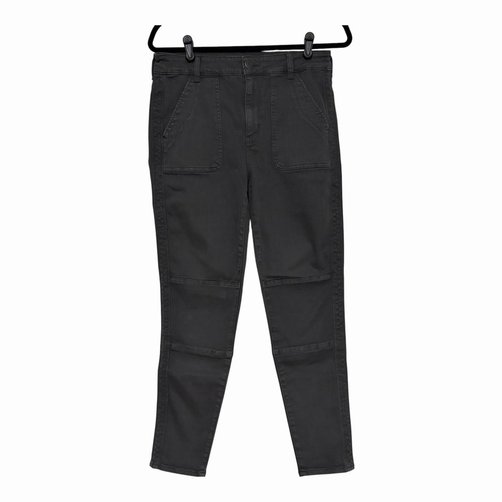 American Eagle AE High Rise Jegging Next Level Stretch Dark Gray Size 10 Utility